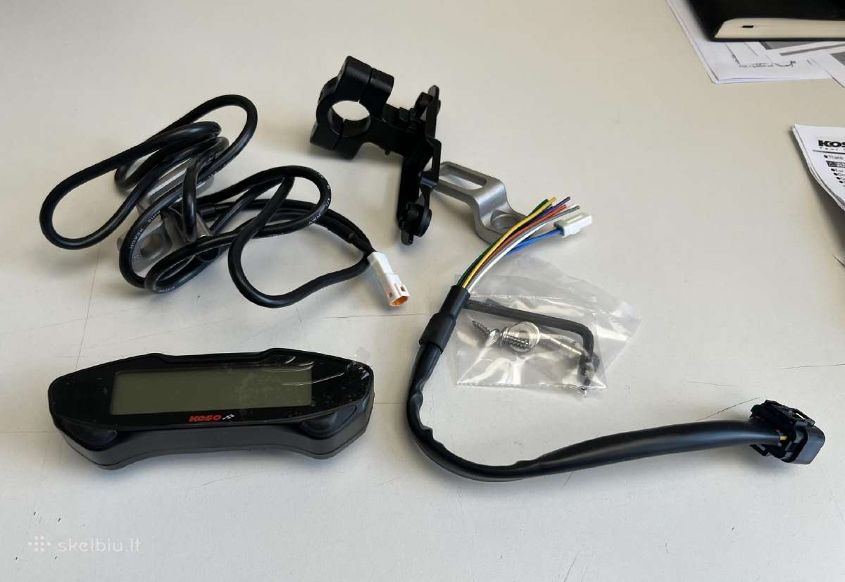Koso Ex-03 LCD skaitmeninis spidometras (Ba076000) - nuotraukos Nr. 2