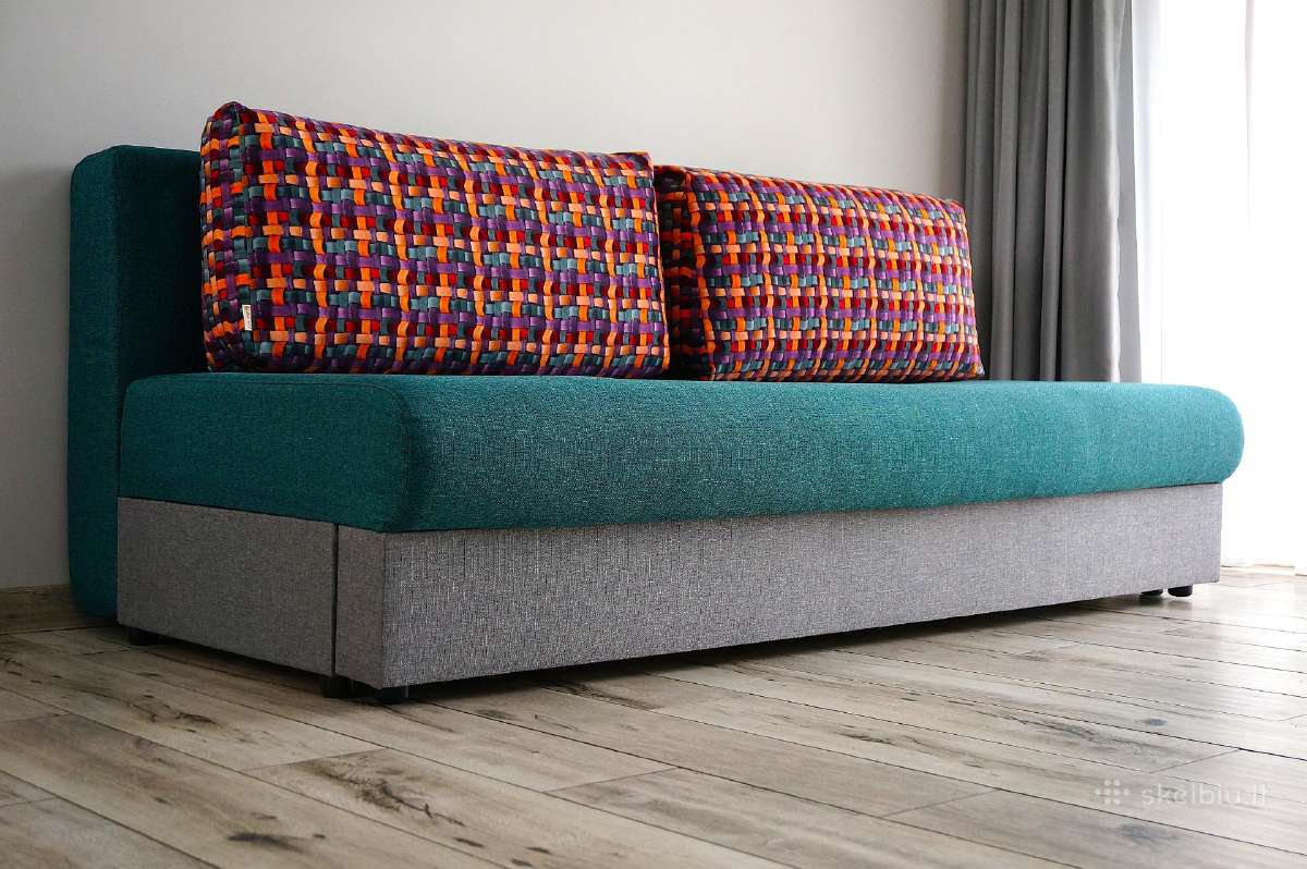 Apinauja plati dvigule sofa-lova