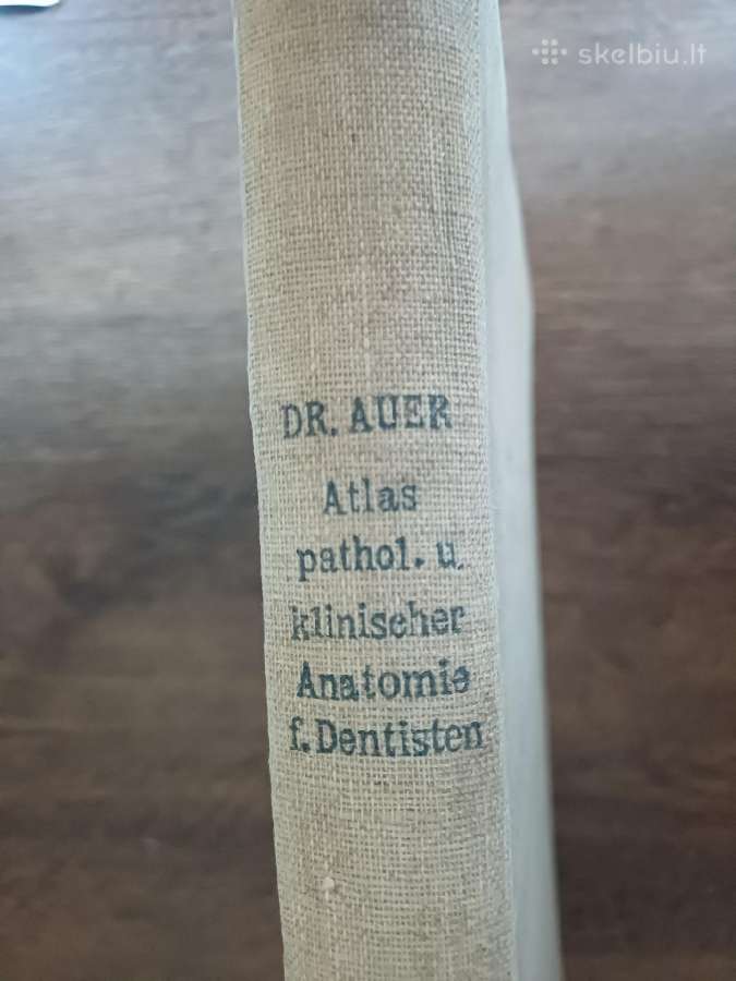 Parduodu knyga,medicinos/odontologijos atlasas1937 - nuotraukos Nr. 4