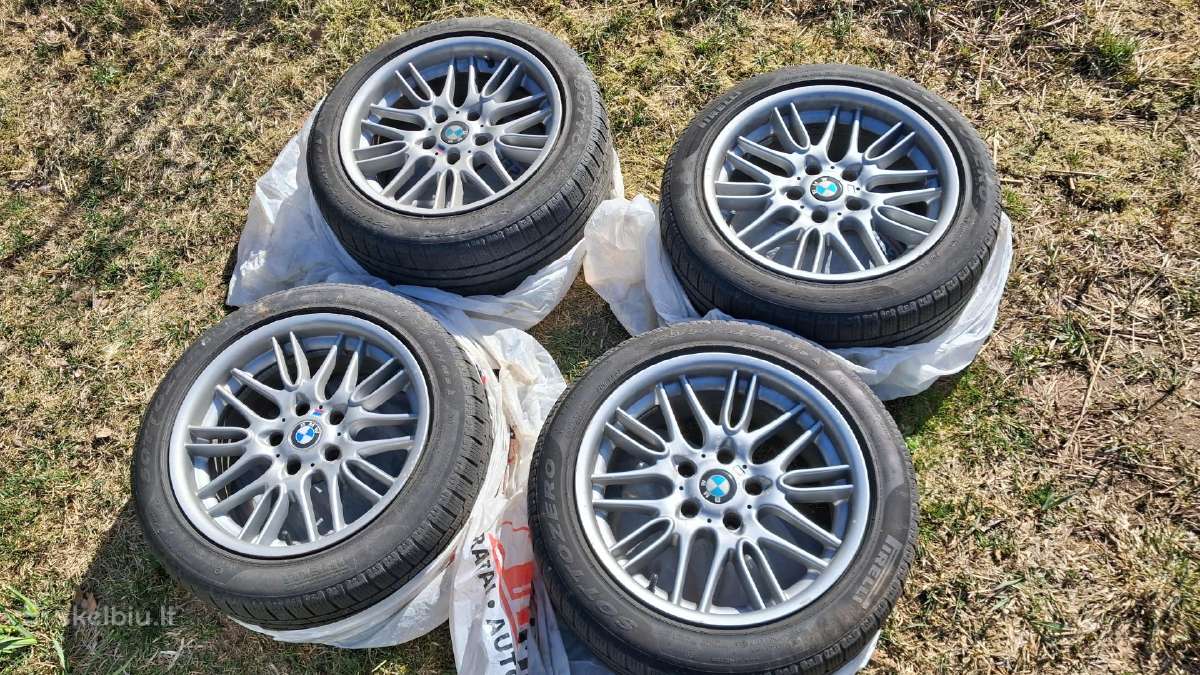 Bmw ratlankiai Style 65 replikos R17 Et20 8j H2