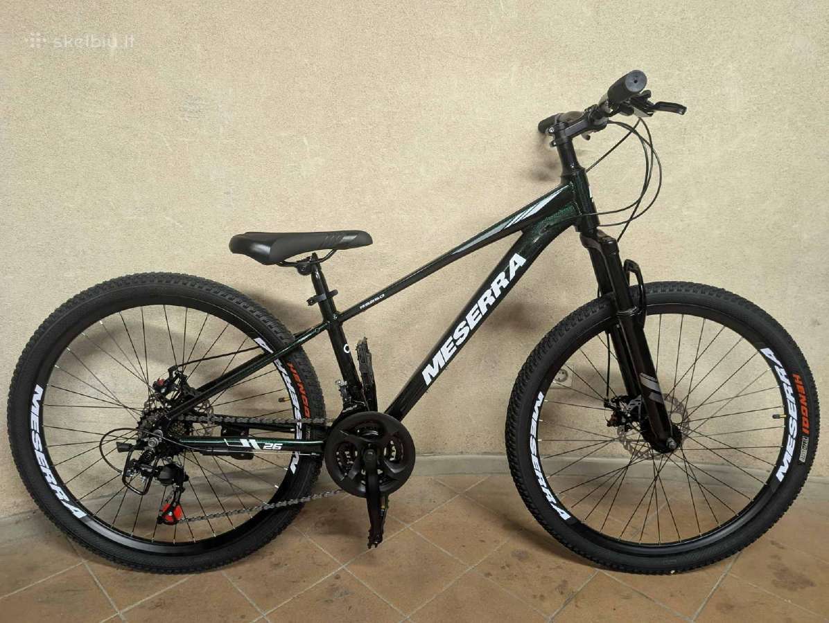 Nauji dviračiai paaugliams 26" ratais - nuotraukos Nr. 2