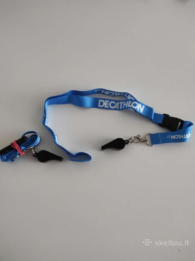 Decathlon Varžybų teisėjo švilpukai su dirželiu
