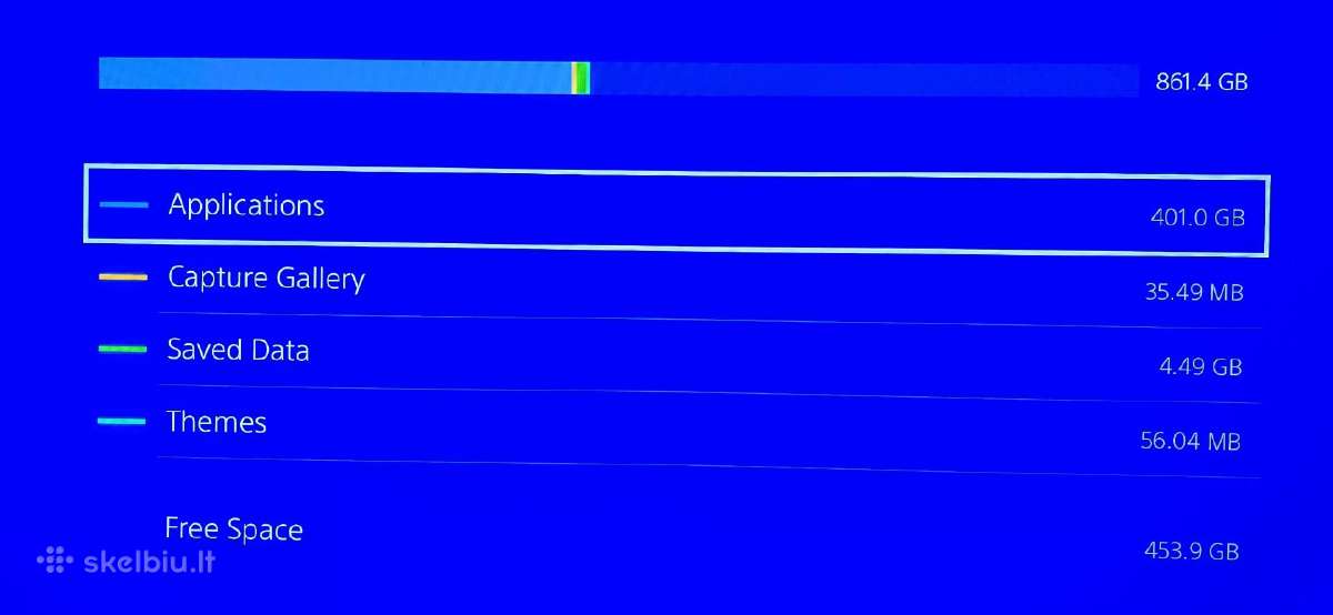 Playstation 4 slim 1tb 8 žaidimai - nuotraukos Nr. 2