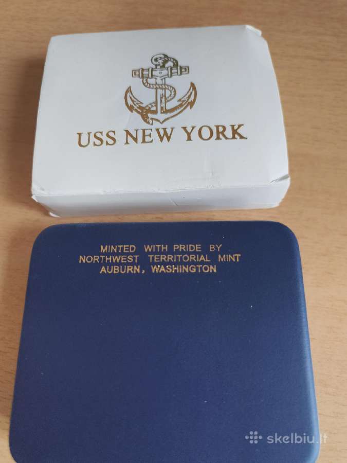 Medalis Uss Newyork laivo atminimui - nuotraukos Nr. 7