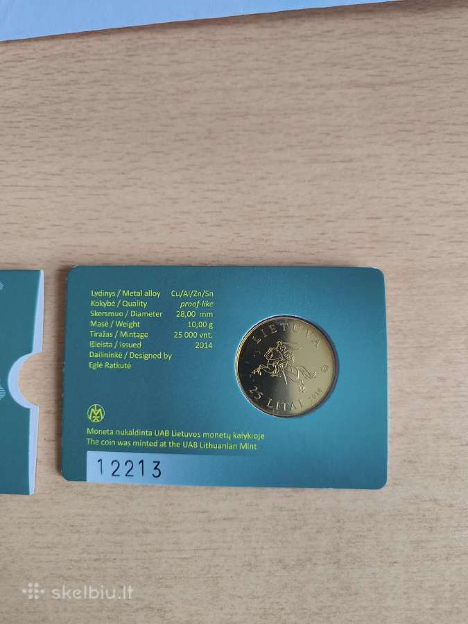 25 litai, 2014m., Baltijos kelio 25-ečiui - nuotraukos Nr. 3