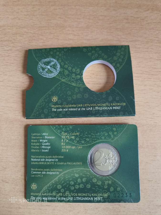 2€, 2016m. Baltų kultūrai. - nuotraukos Nr. 2