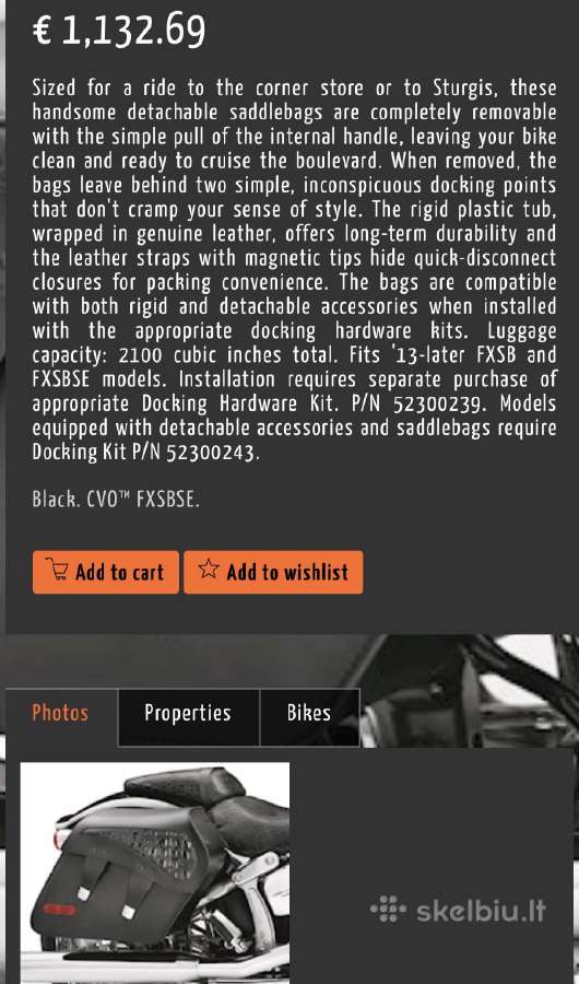 Harley-davidson krepšiai - nuotraukos Nr. 4