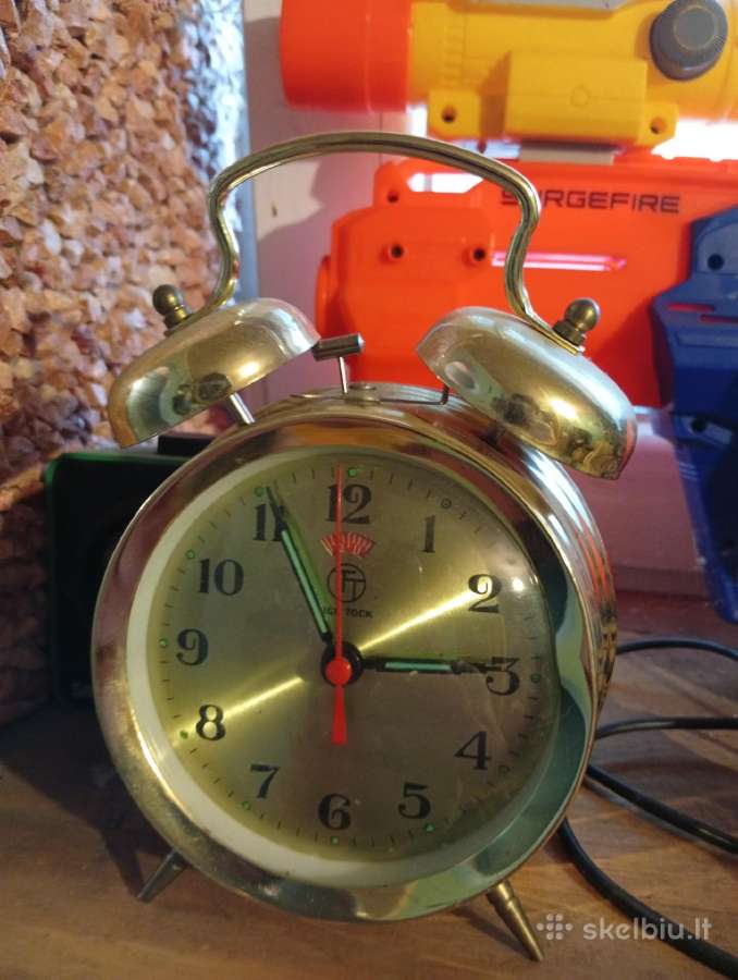 Tick Tock mechaninis laikrodis