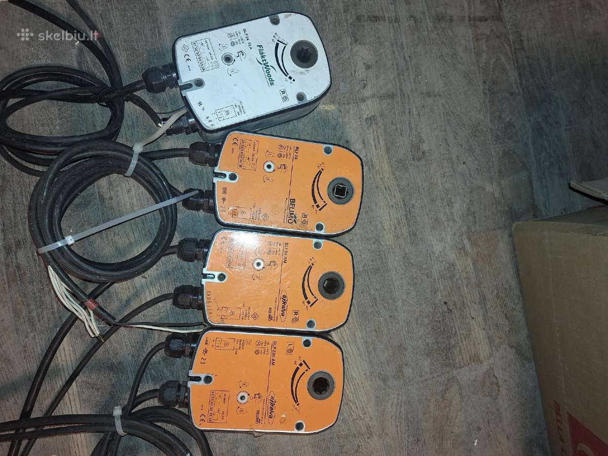 Belimo elektrinės pavaros rekuperacijai