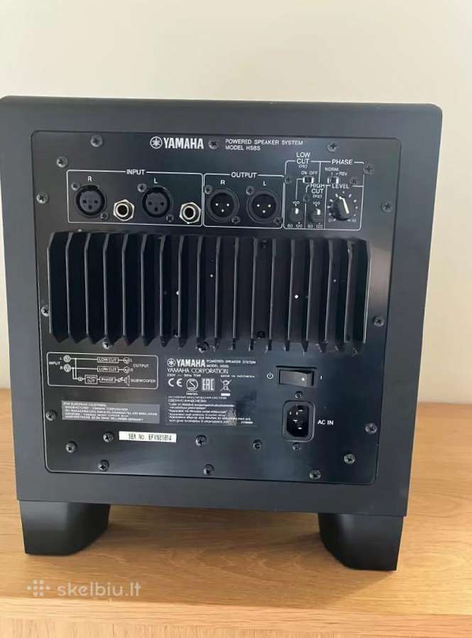 Yamaha Hs8s - nuotraukos Nr. 6