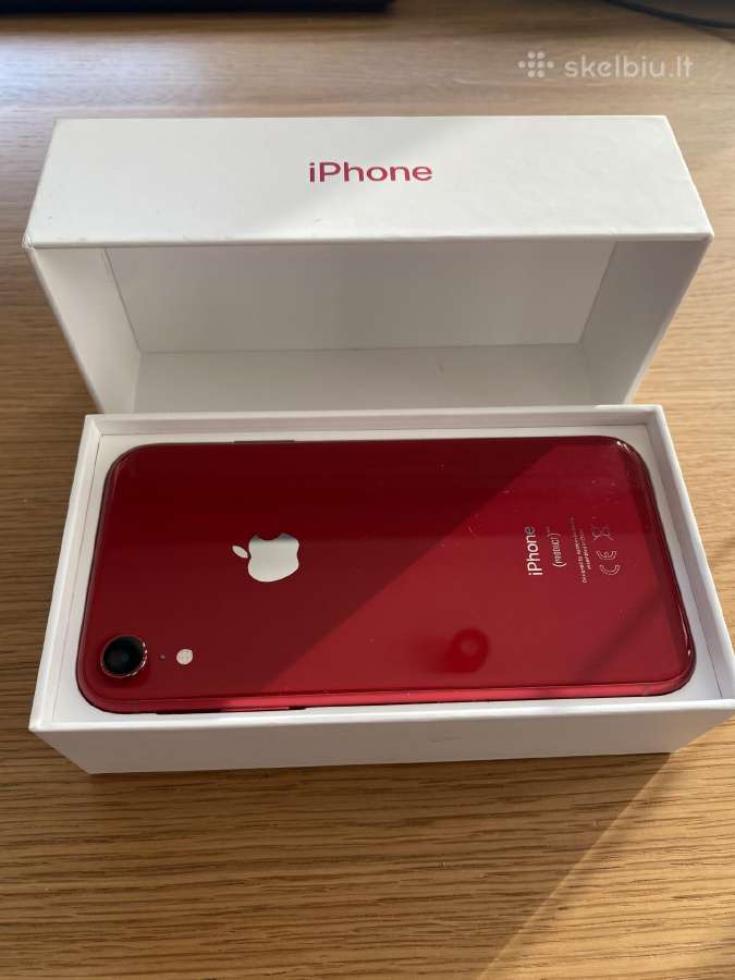 Parduodamas iPhone Xr 64 GB (Red) - nuotraukos Nr. 2
