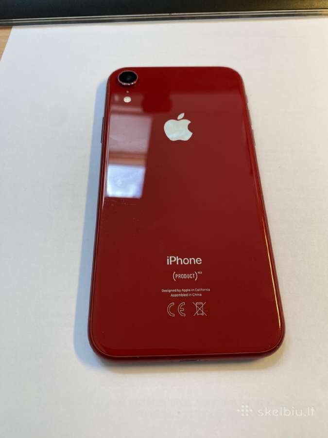 Parduodamas iPhone Xr 64 GB (Red) - nuotraukos Nr. 8