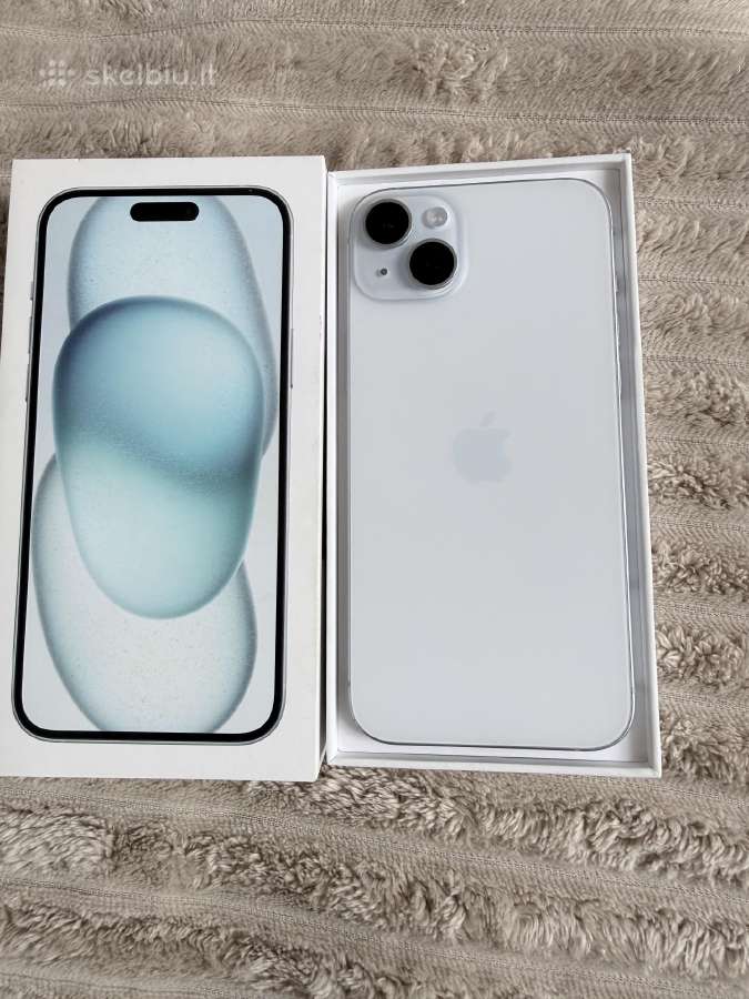 iPhone 15 Plus, Blue, 128 GB