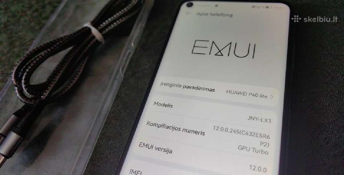 Huawei p40 lite 6/128gb - nuotraukos Nr. 9