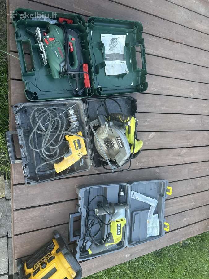 Bosch ryobi Siaurapjuklis perforatorius kreiziukas - nuotraukos Nr. 4