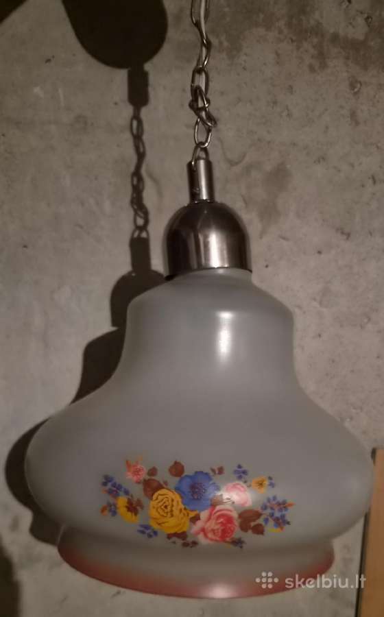 Vintažinis lubinis pakabinamas šviestuvas