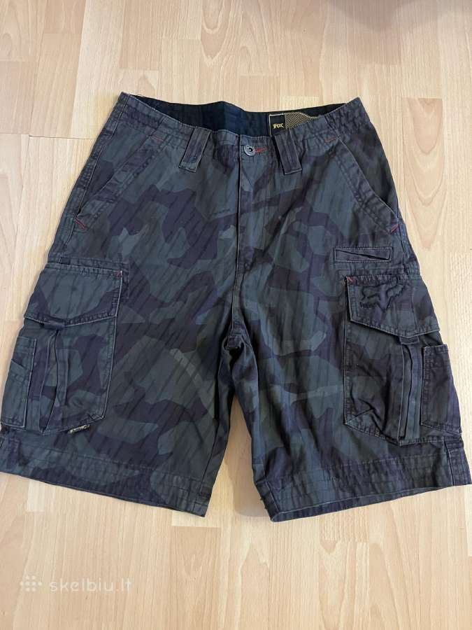 Fox Racing Slambozo Camo Cargo vyriški šortai