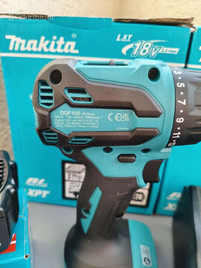 Makita Ddf490z 18v Bl Motor - nuotraukos Nr. 3