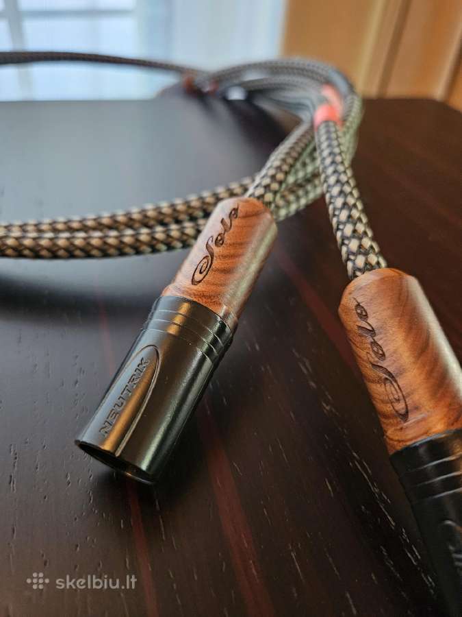 Xlr balansinis kabelis Beloguroff "Solo" 1,2m pora