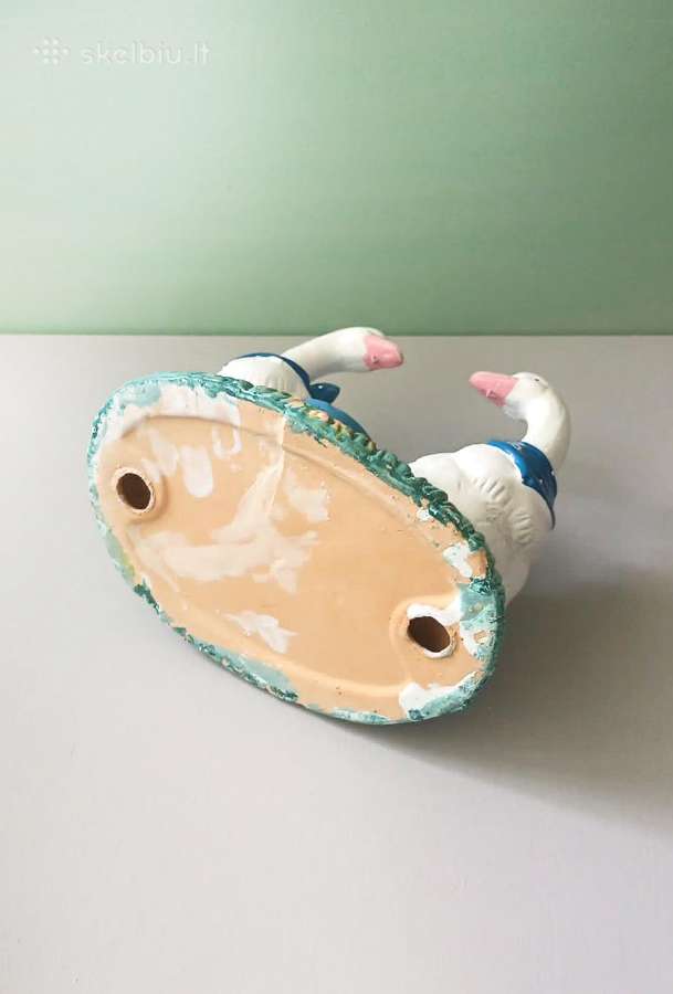 Dekoratyvinė gipso žvakidė su žąsimis 15cm aukštis - nuotraukos Nr. 7