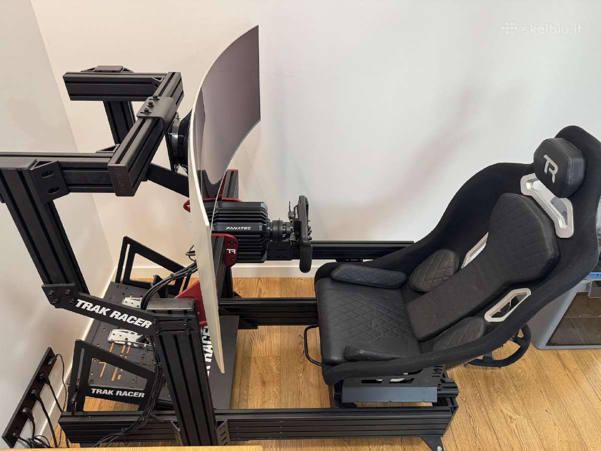 Lenktynių simuliatorius (fanatec/trak Racer) - nuotraukos Nr. 2