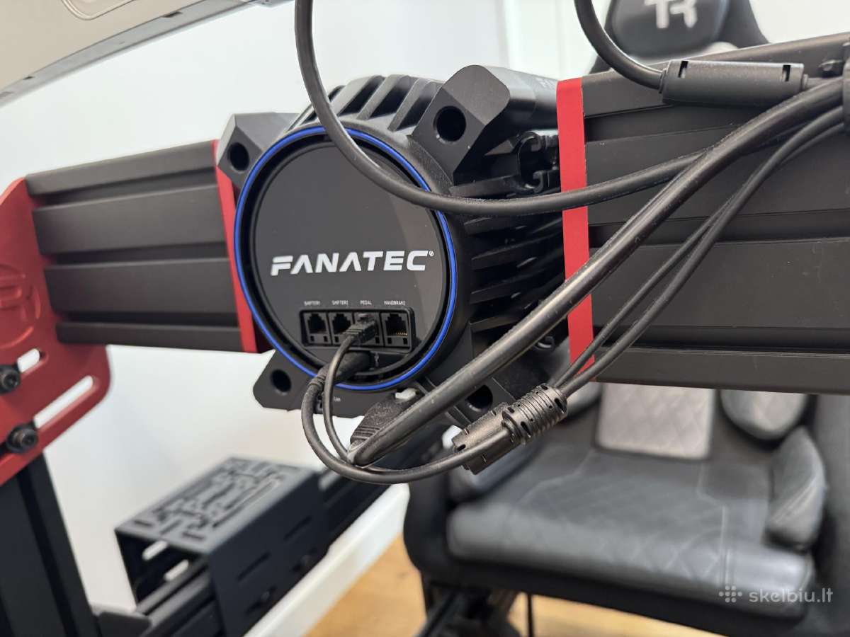 Lenktynių simuliatorius (fanatec/trak Racer) - nuotraukos Nr. 3