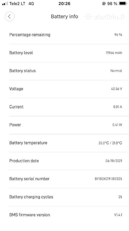 Elektrinis paspirtukas Xiaomi Mi Scooter Pro 2 - nuotraukos Nr. 9