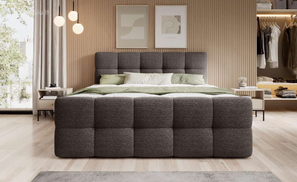Lova “Mozy" 140x200cm su patalynės dėže, čiužiniu - nuotraukos Nr. 14