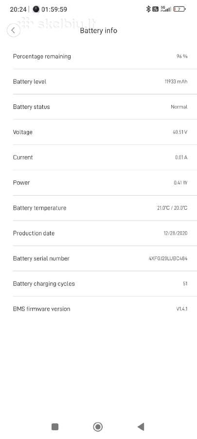 Elektrinis paspirtukas Xiaomi Mi Scooter Pro 2 - nuotraukos Nr. 12