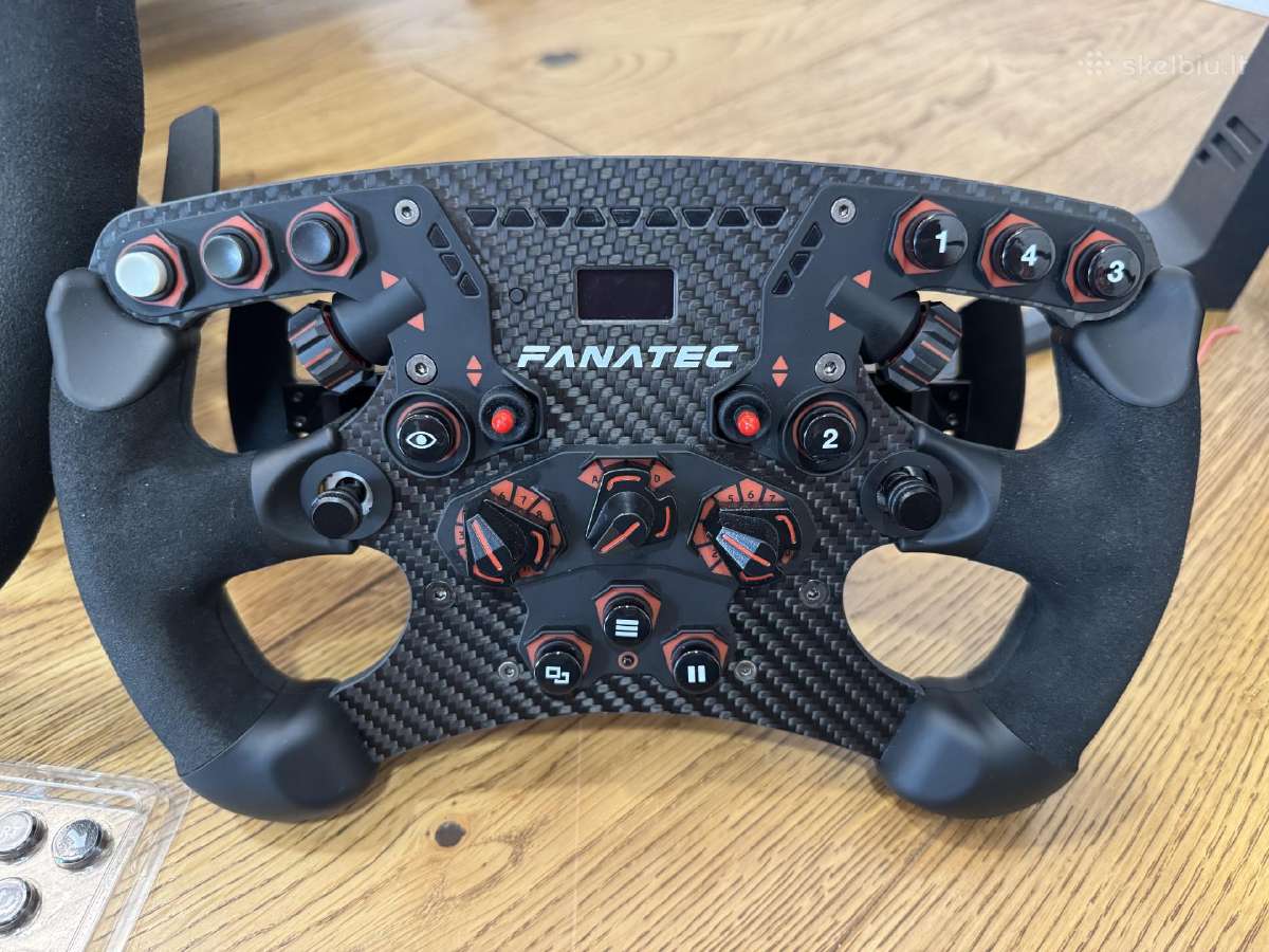 Lenktynių simuliatorius (fanatec/trak Racer) - nuotraukos Nr. 9