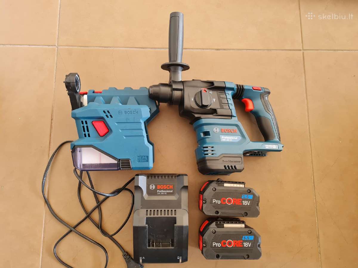 Makita, Bosch perforatorius - nuotraukos Nr. 2