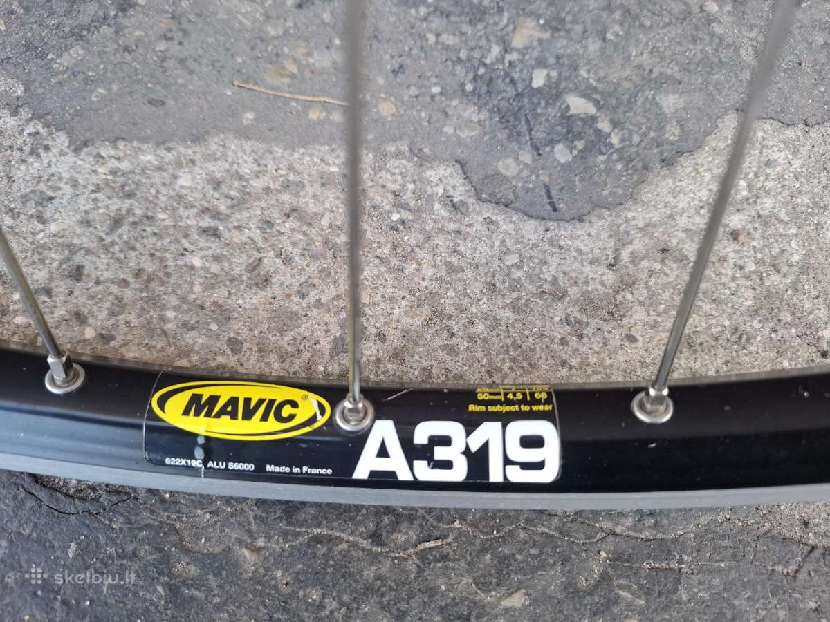 Mavic A319 Shimano Deore XT plento ratai 700c 622 - nuotraukos Nr. 3