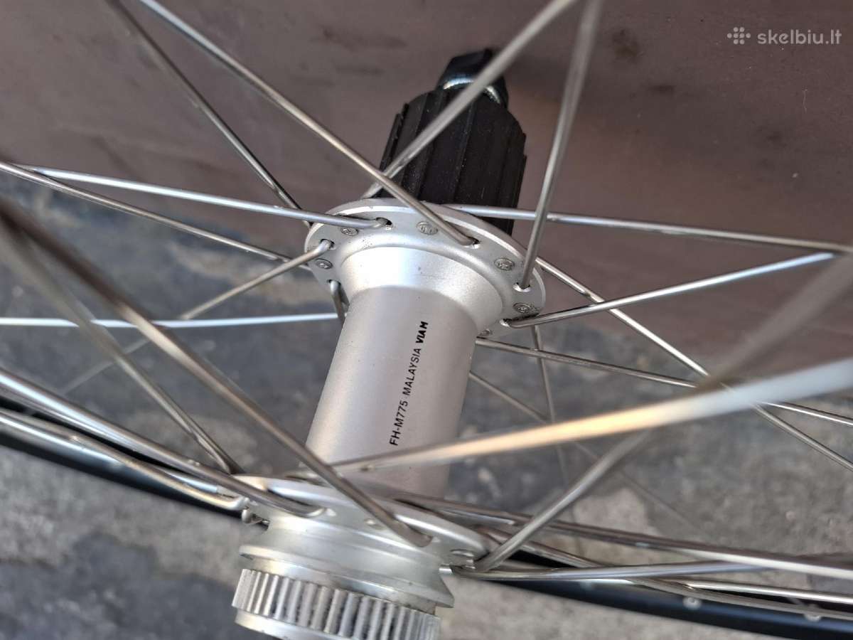 Mavic A319 Shimano Deore XT plento ratai 700c 622 - nuotraukos Nr. 4