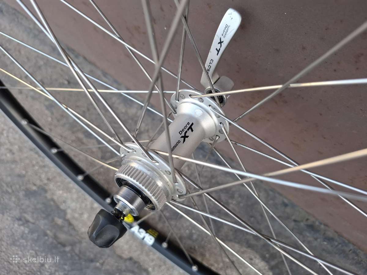 Mavic A319 Shimano Deore XT plento ratai 700c 622 - nuotraukos Nr. 7