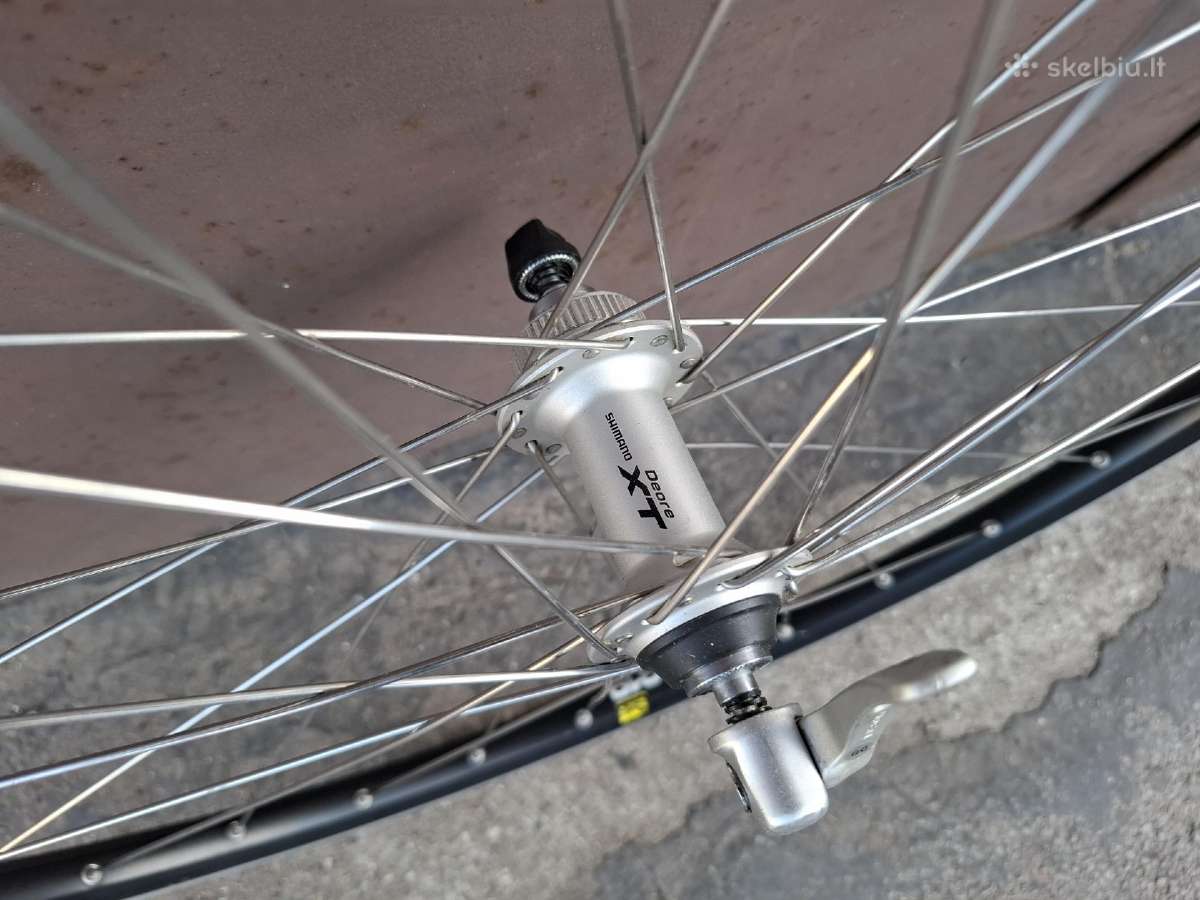 Mavic A319 Shimano Deore XT plento ratai 700c 622 - nuotraukos Nr. 10