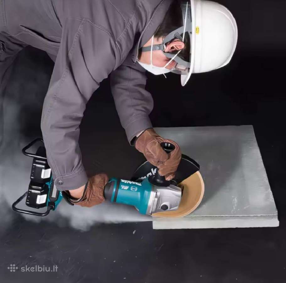 Kampinis šlifuoklis Makita Dga900z 36v (2 x 18v) 2 - nuotraukos Nr. 8