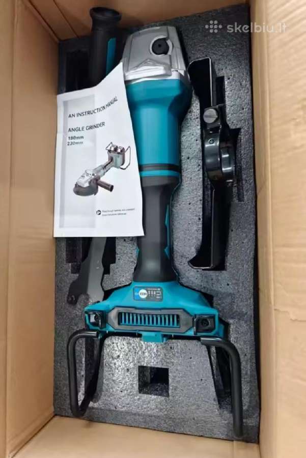 Kampinis šlifuoklis Makita Dga900z 36v (2 x 18v) 2 - nuotraukos Nr. 9