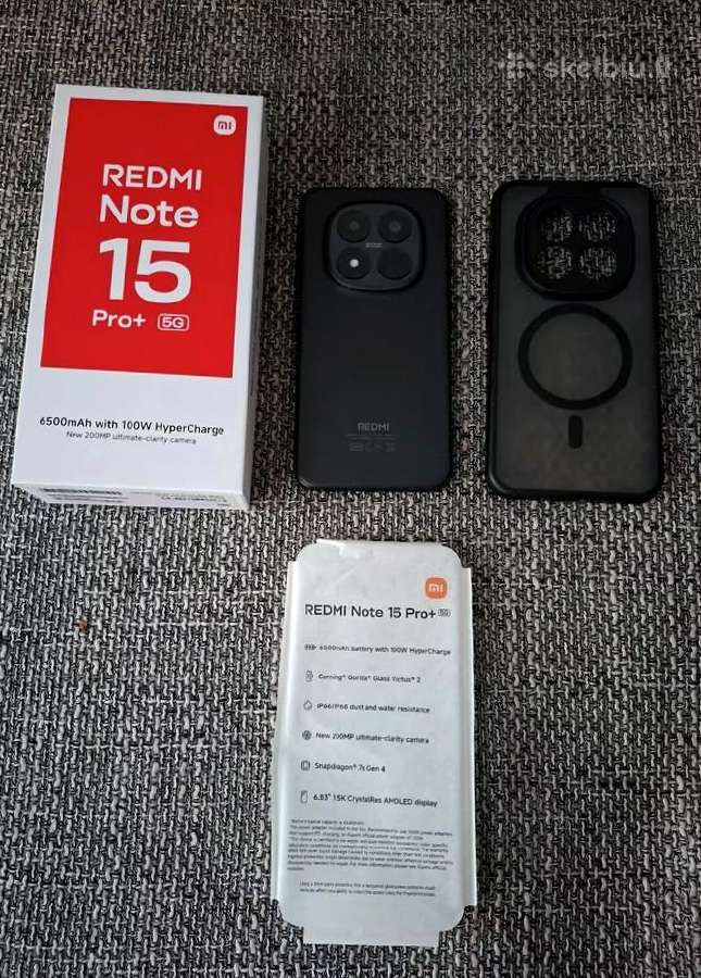 Xiaomi Redmi Note 15 Pro+ 5G - nuotraukos Nr. 2