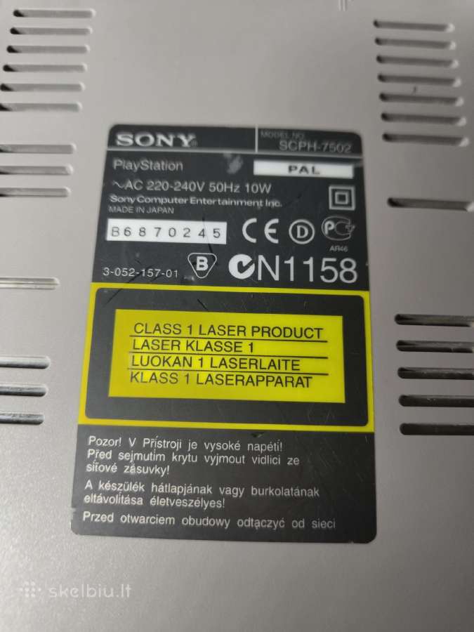 Playstation 1 - nuotraukos Nr. 2