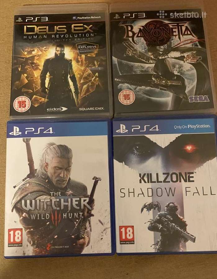 Ps4 PS3 zaidimu rinkinys