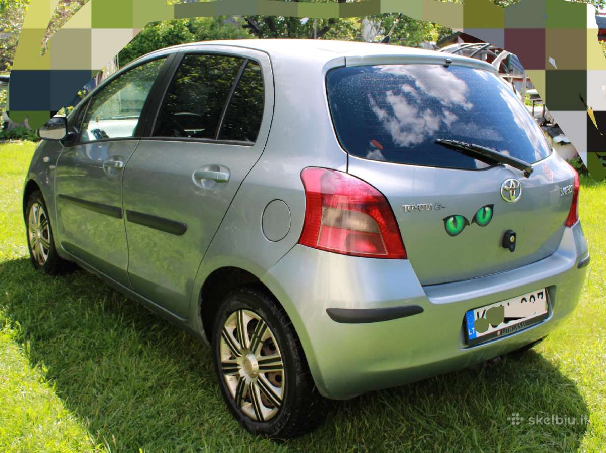 Toyota Yaris 2007. 1.4 diesel - nuotraukos Nr. 6