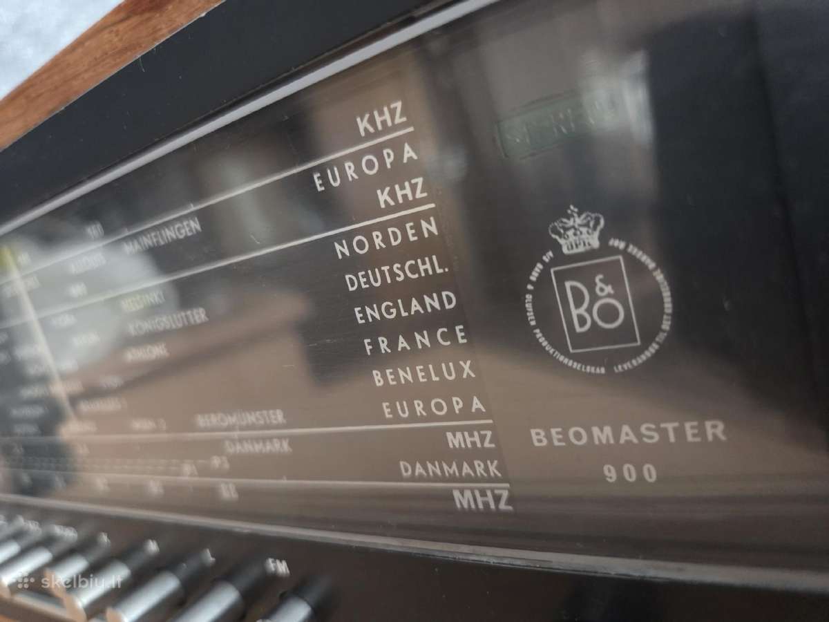 Vintažinis radijo imtuvas Bang & Olufsen Beomaster - nuotraukos Nr. 4