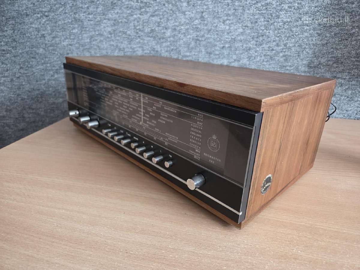 Vintažinis radijo imtuvas Bang & Olufsen Beomaster - nuotraukos Nr. 3