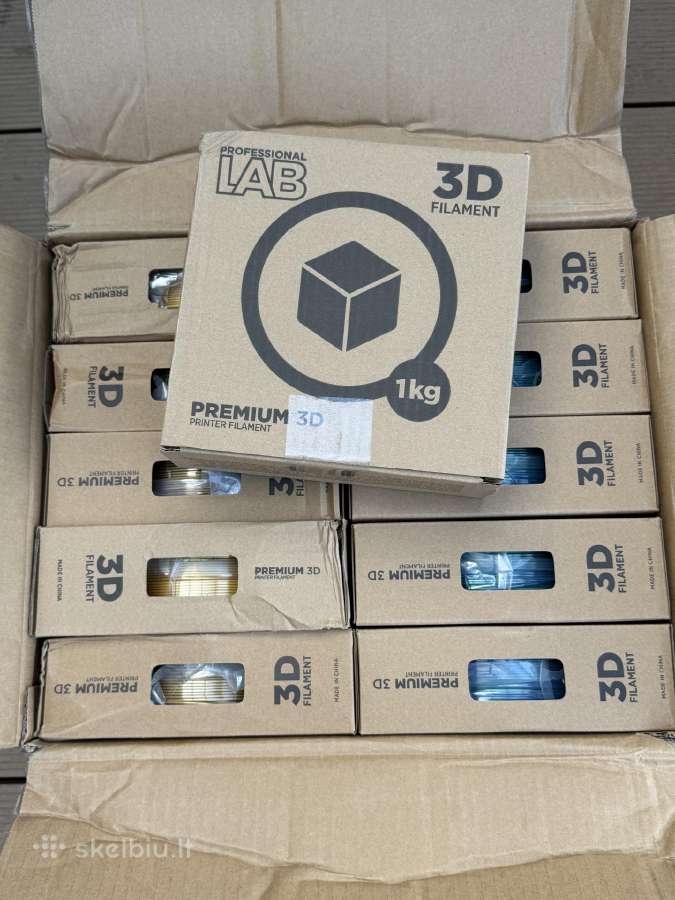 3D plastikas