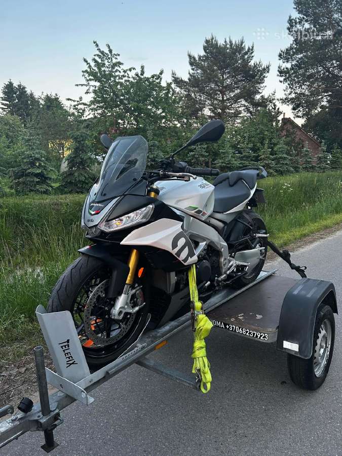 Moto priekaba Motociklo priekaba