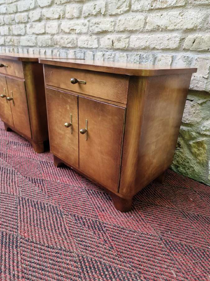 Vintažinės Art Deco naktinės spintelės - nuotraukos Nr. 3