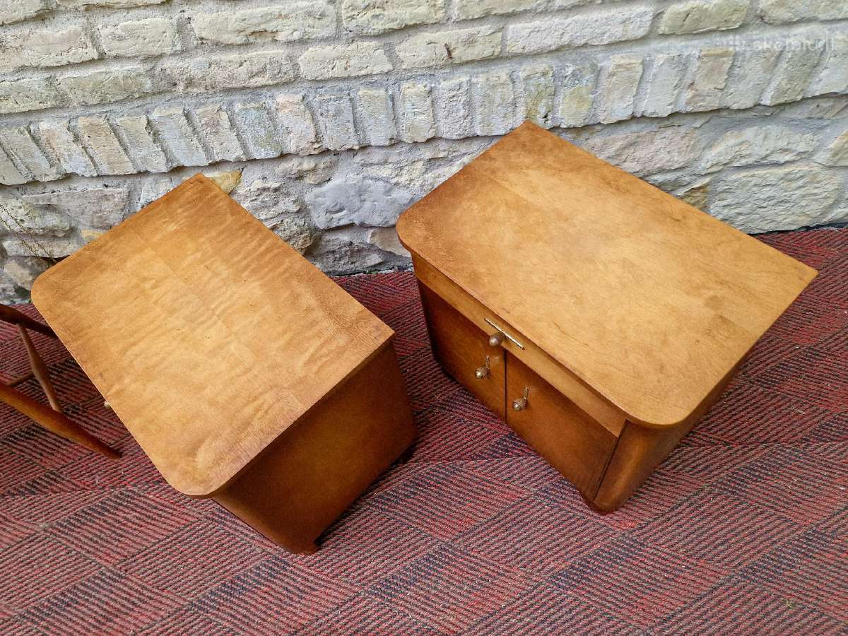 Vintažinės Art Deco naktinės spintelės - nuotraukos Nr. 14
