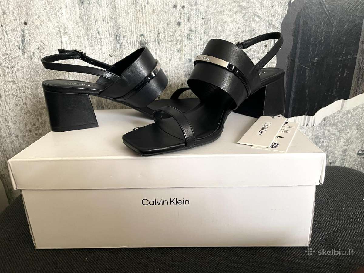 Calvin Klein odinės basutės