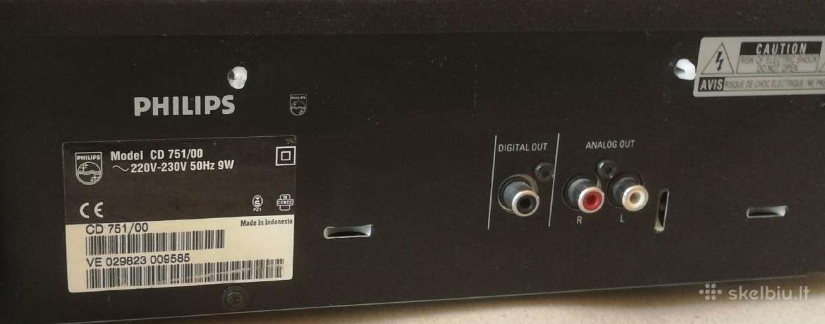 Philips CD 751 - nuotraukos Nr. 6