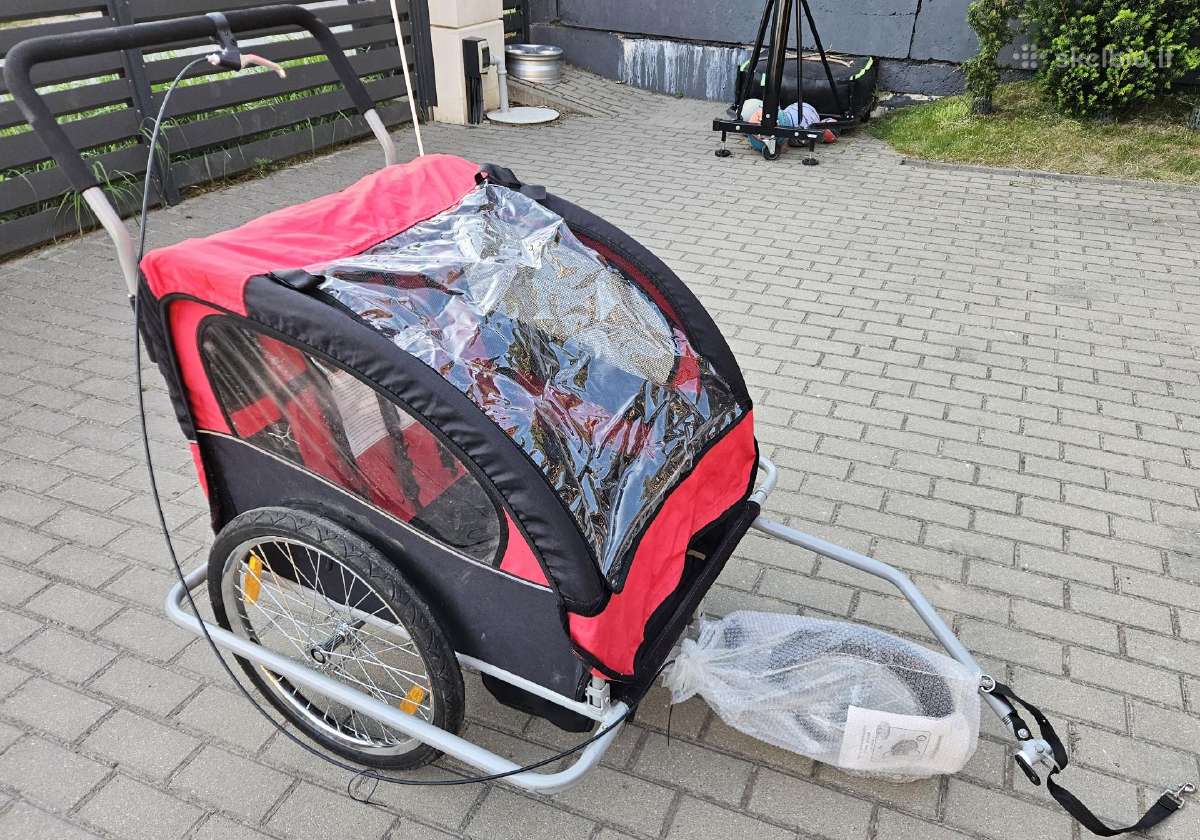 Dviračio priekaba vaikui